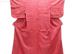 大正ロマン　草葉模様着物